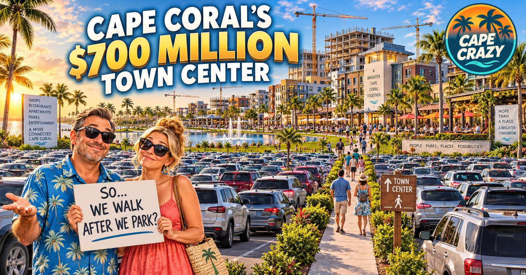 Cape Coral Grove Promises a $700 Million Town Center—Now Comes the Hard Part: Building It